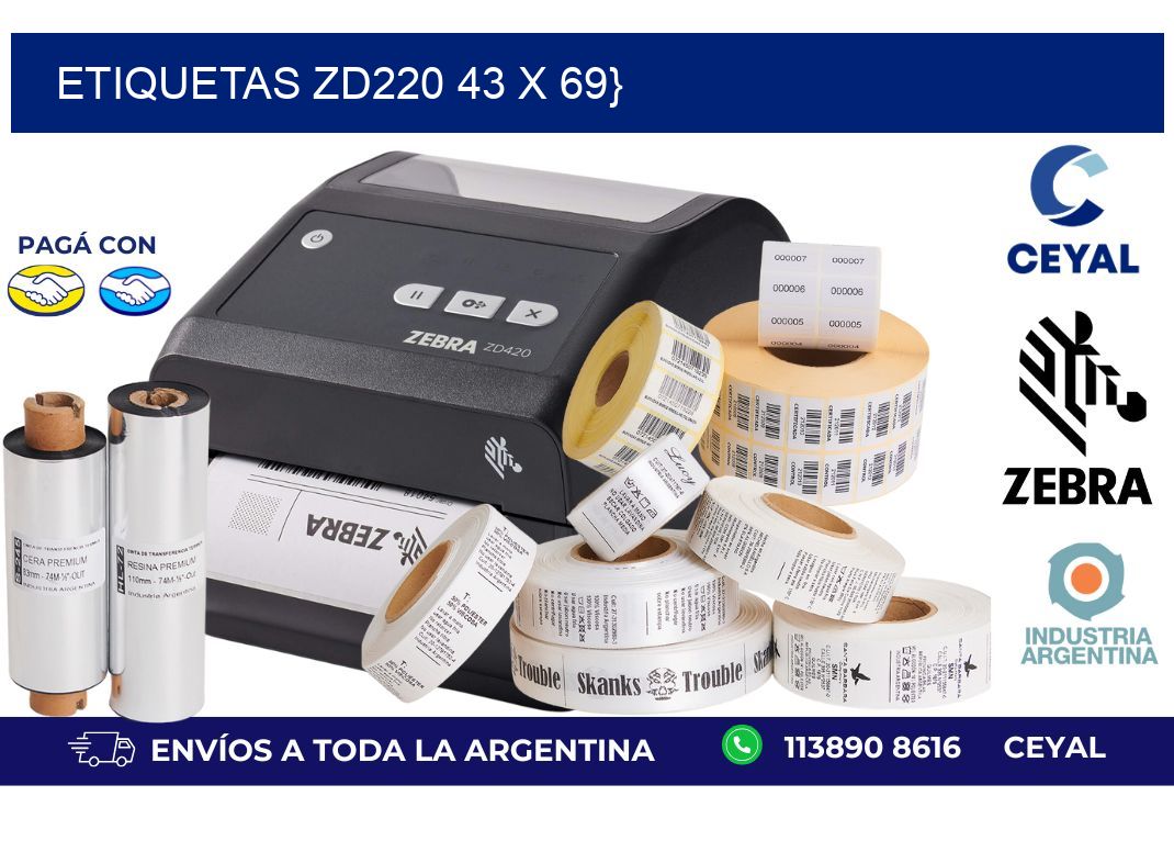 etiquetas zd220 43 x 69}