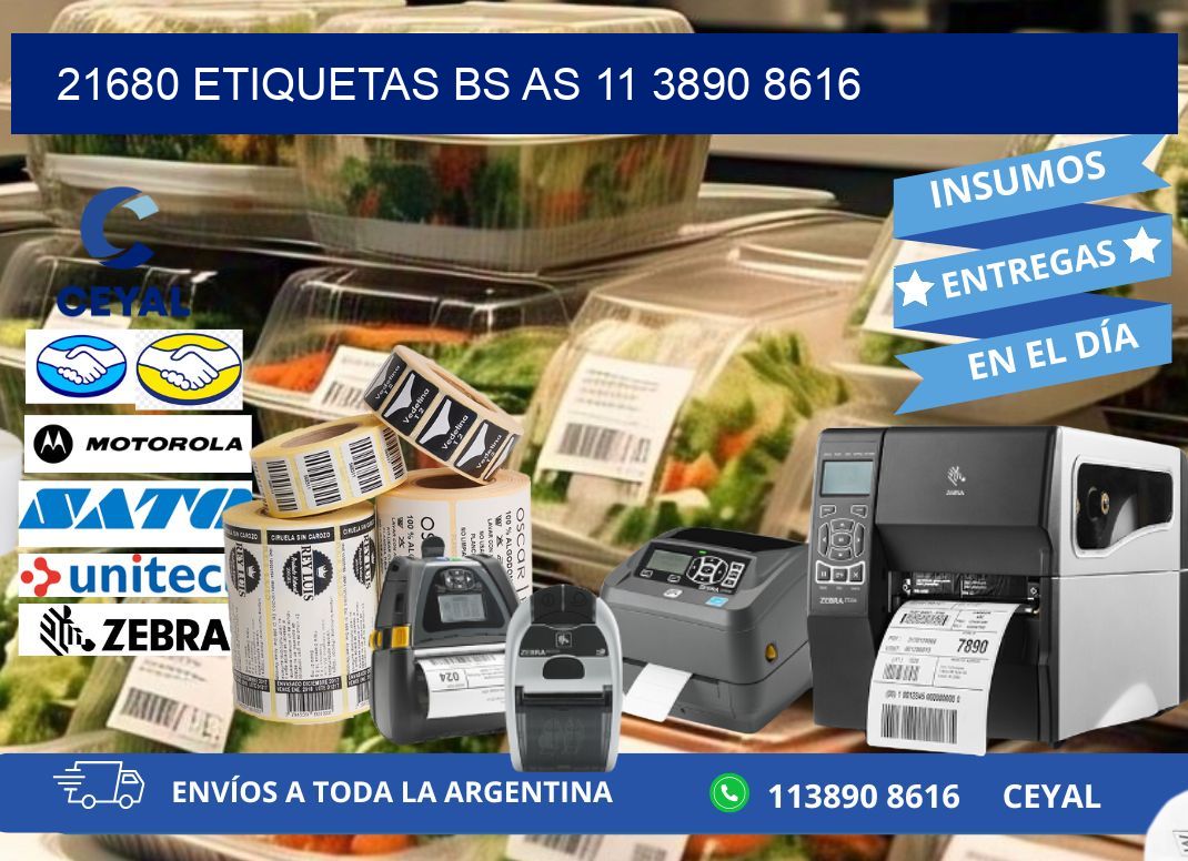 21680 ETIQUETAS BS AS 11 3890 8616