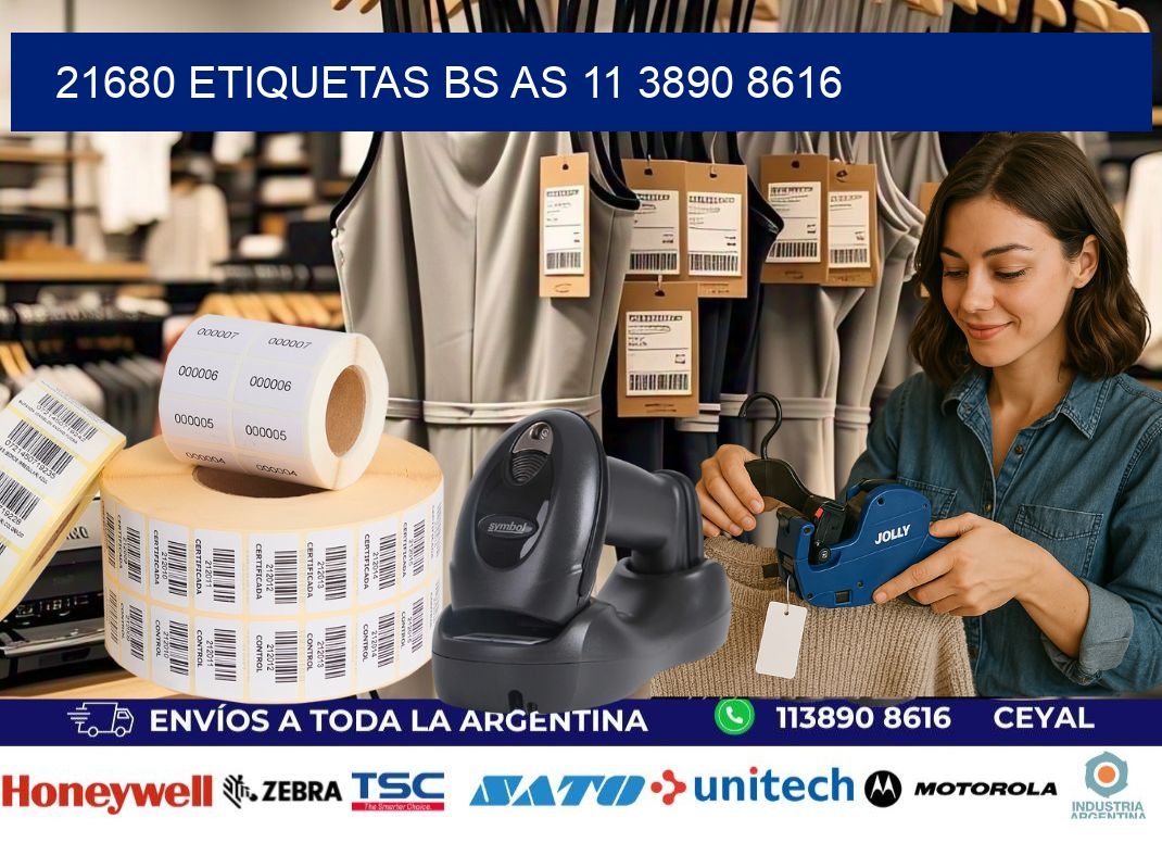 21680 ETIQUETAS BS AS 11 3890 8616