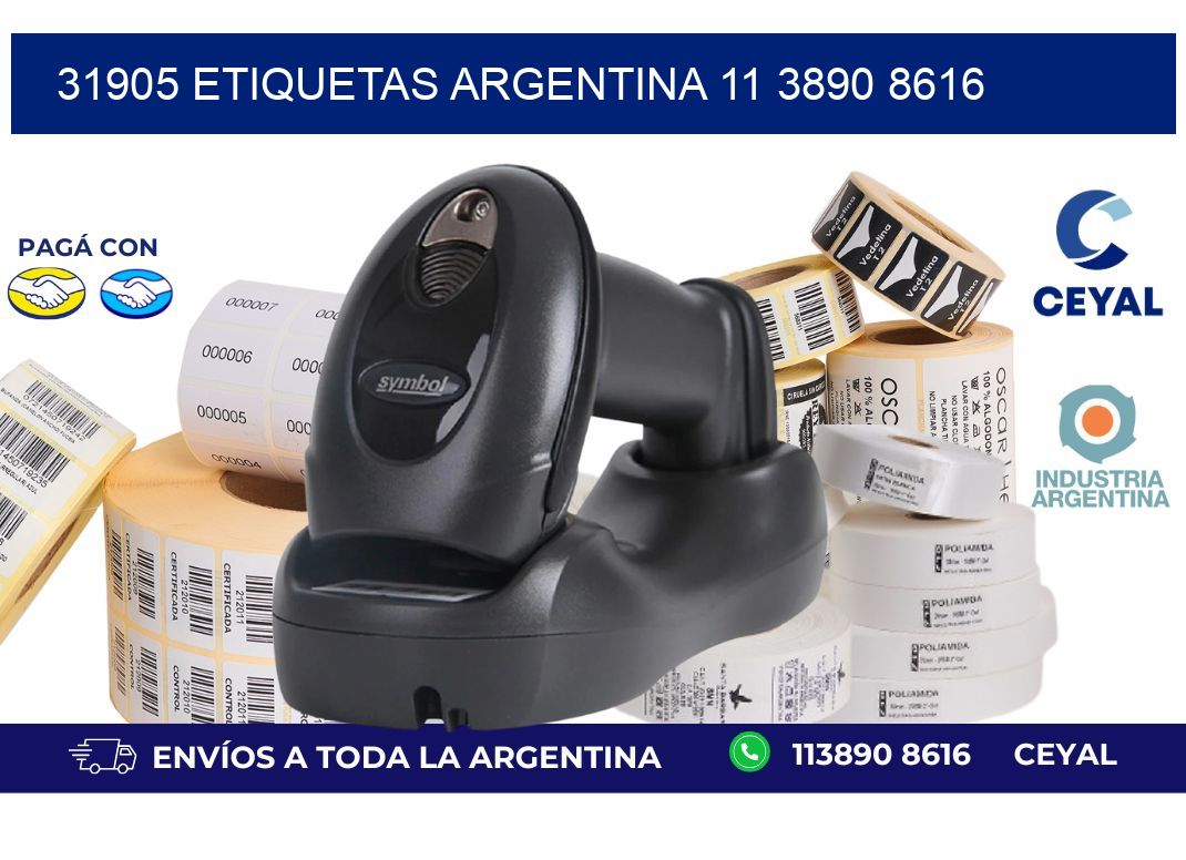 31905 ETIQUETAS ARGENTINA 11 3890 8616