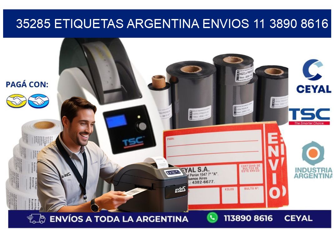 35285 ETIQUETAS ARGENTINA ENVIOS 11 3890 8616