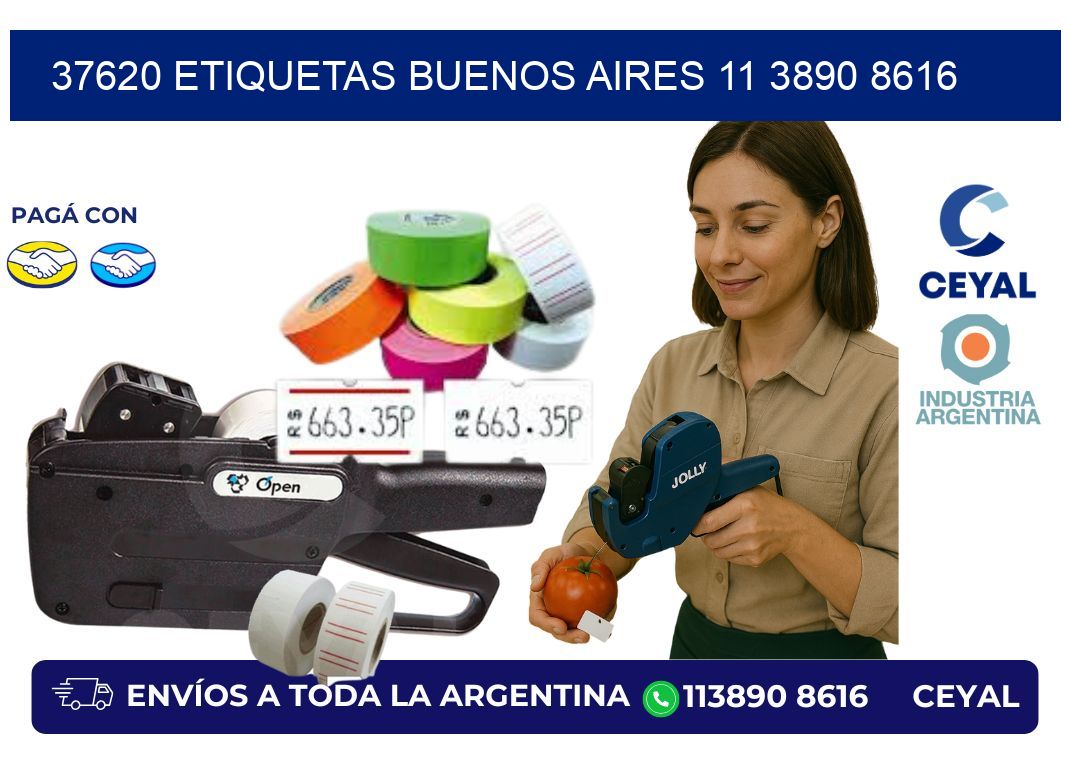 37620 ETIQUETAS BUENOS AIRES 11 3890 8616