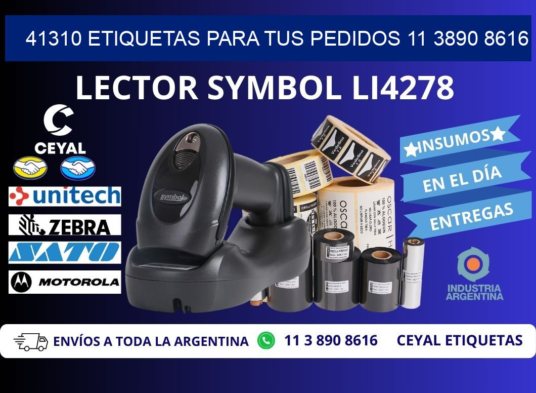 41310 ETIQUETAS PARA TUS PEDIDOS 11 3890 8616