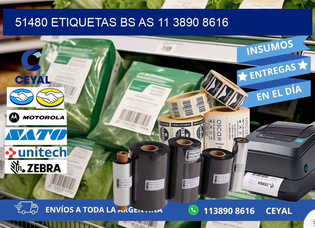 51480 ETIQUETAS BS AS 11 3890 8616