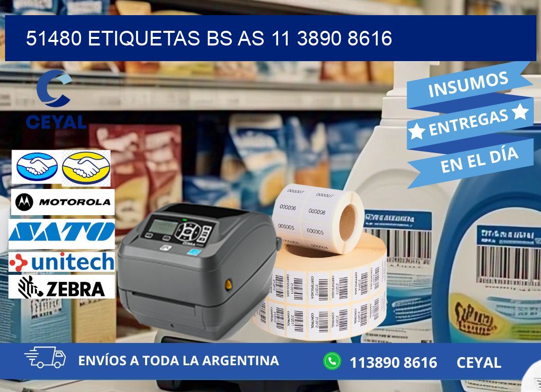 51480 ETIQUETAS BS AS 11 3890 8616