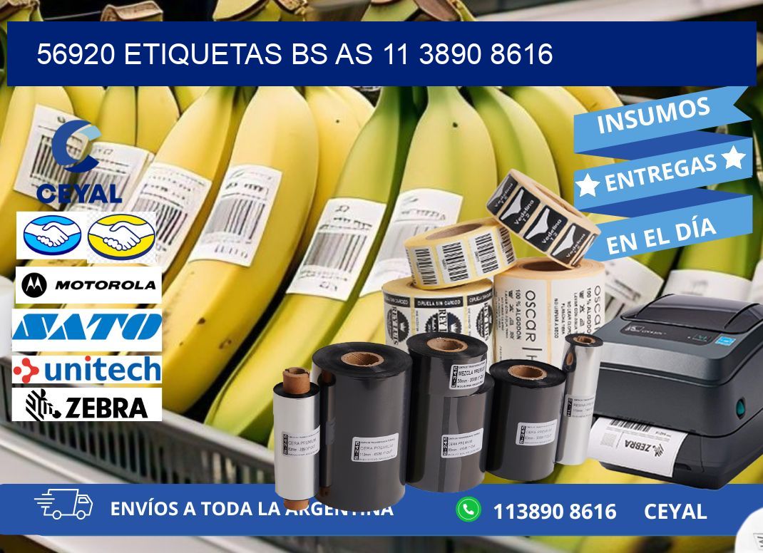 56920 ETIQUETAS BS AS 11 3890 8616