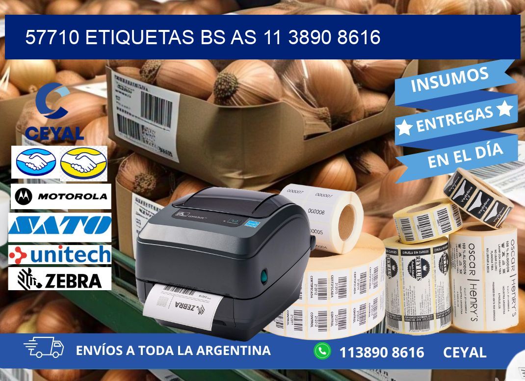 57710 ETIQUETAS BS AS 11 3890 8616