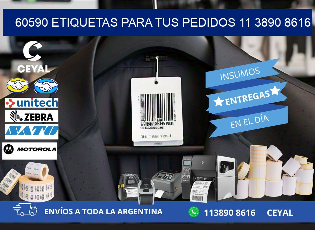 60590 ETIQUETAS PARA TUS PEDIDOS 11 3890 8616