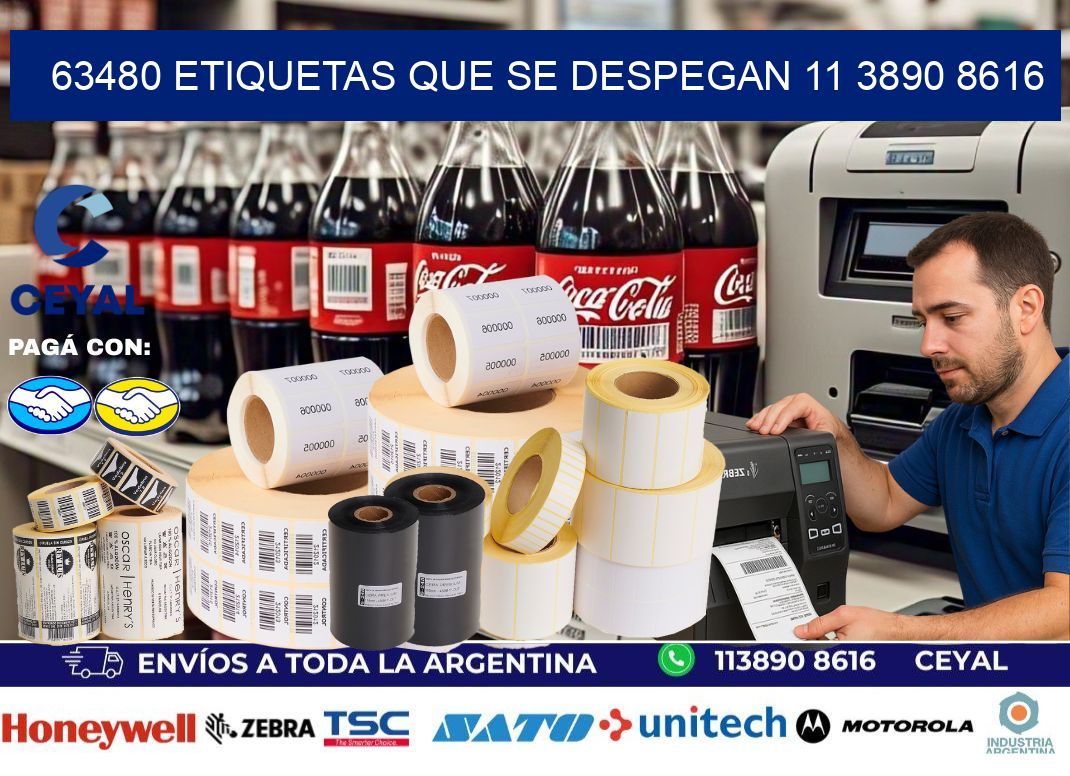 63480 ETIQUETAS QUE SE DESPEGAN 11 3890 8616