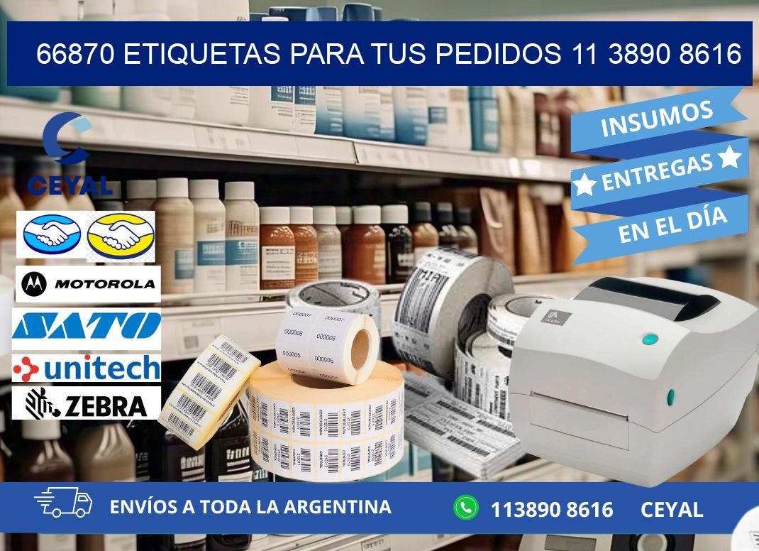 66870 ETIQUETAS PARA TUS PEDIDOS 11 3890 8616