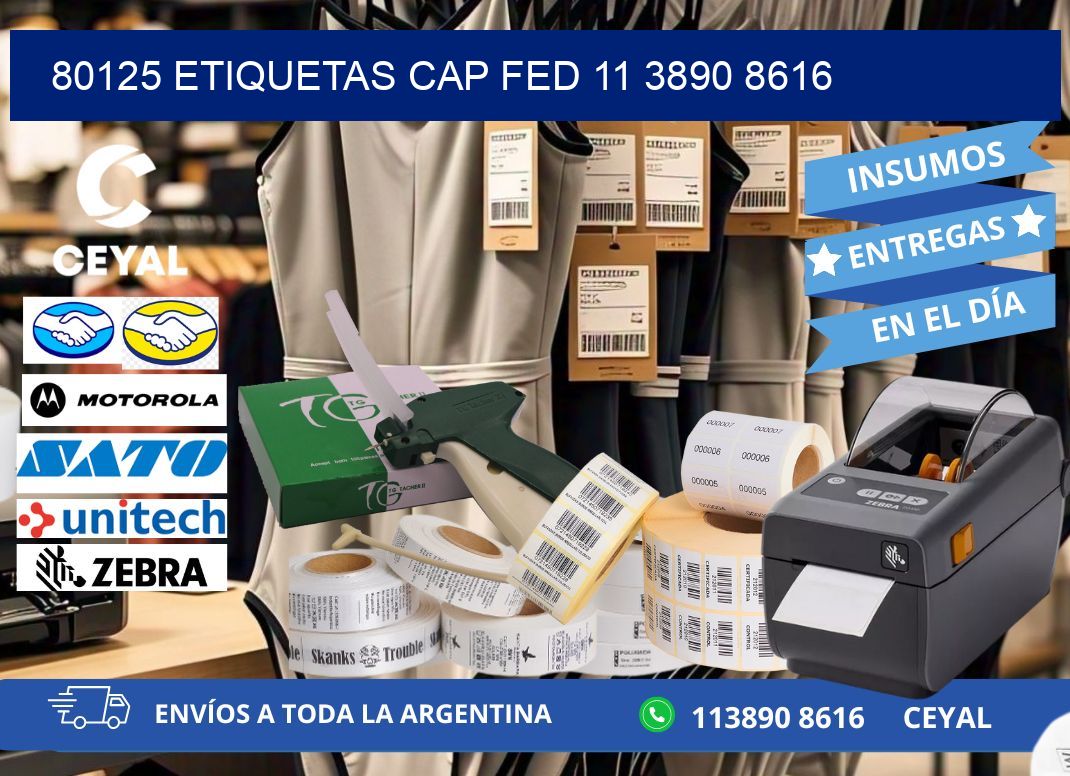 80125 ETIQUETAS CAP FED 11 3890 8616
