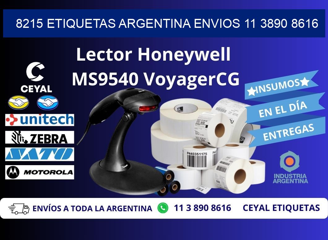 8215 ETIQUETAS ARGENTINA ENVIOS 11 3890 8616