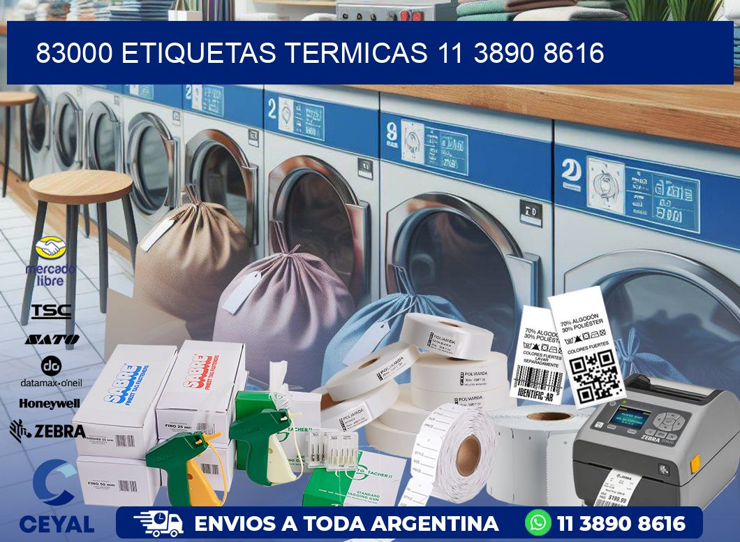 83000 ETIQUETAS TERMICAS 11 3890 8616
