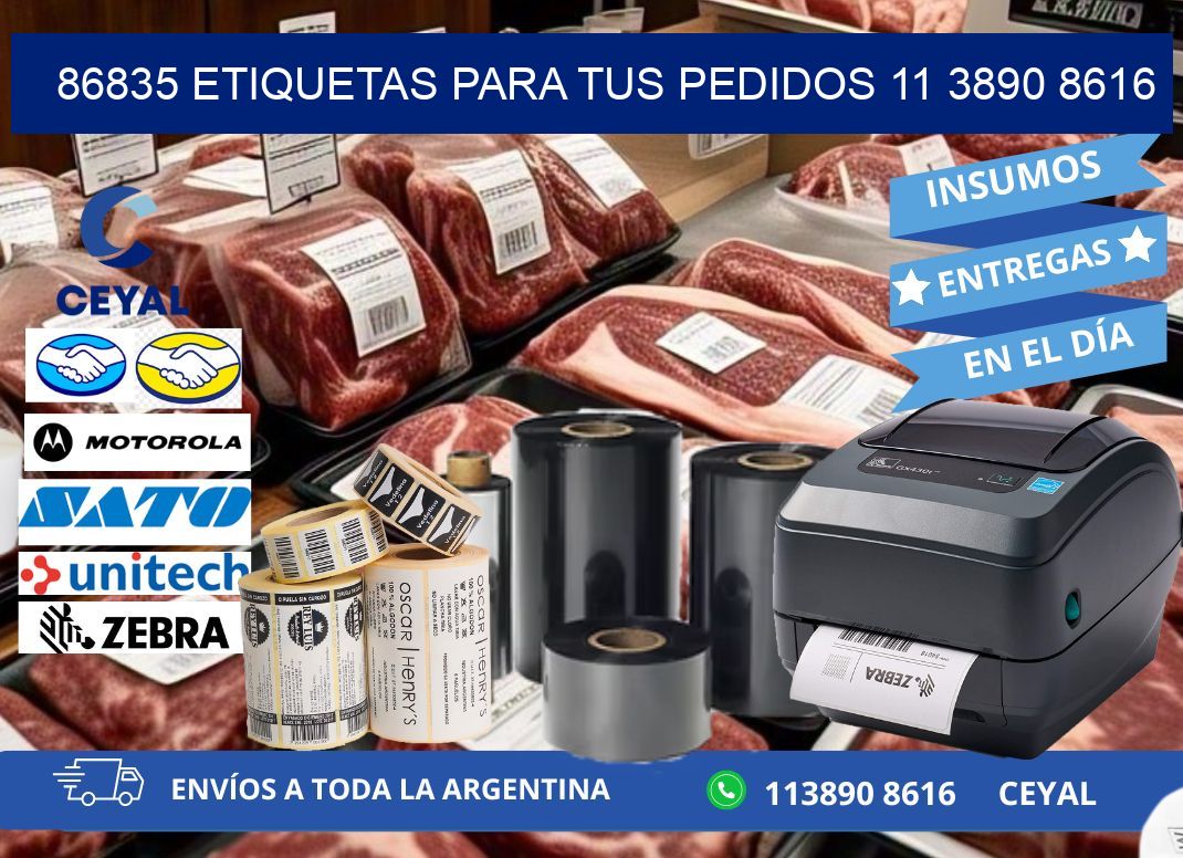 86835 ETIQUETAS PARA TUS PEDIDOS 11 3890 8616