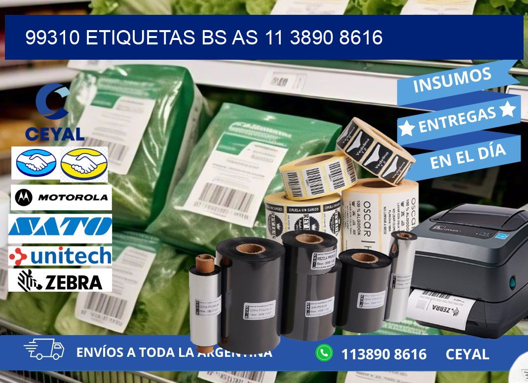 99310 ETIQUETAS BS AS 11 3890 8616