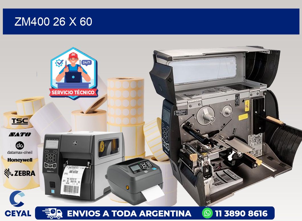 ZM400 26 x 60