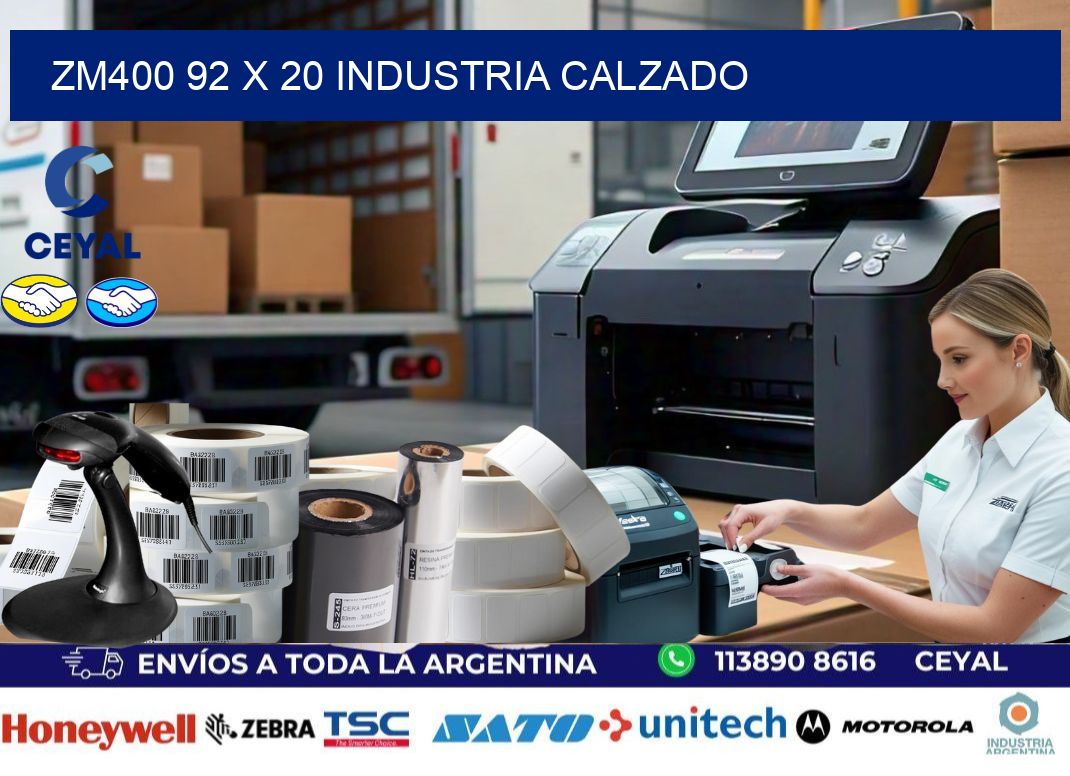ZM400 92 x 20 INDUSTRIA CALZADO