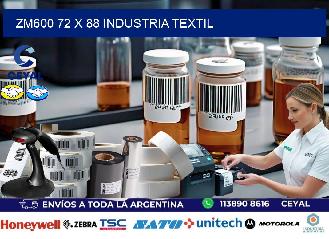 ZM600 72 x 88 INDUSTRIA TEXTIL