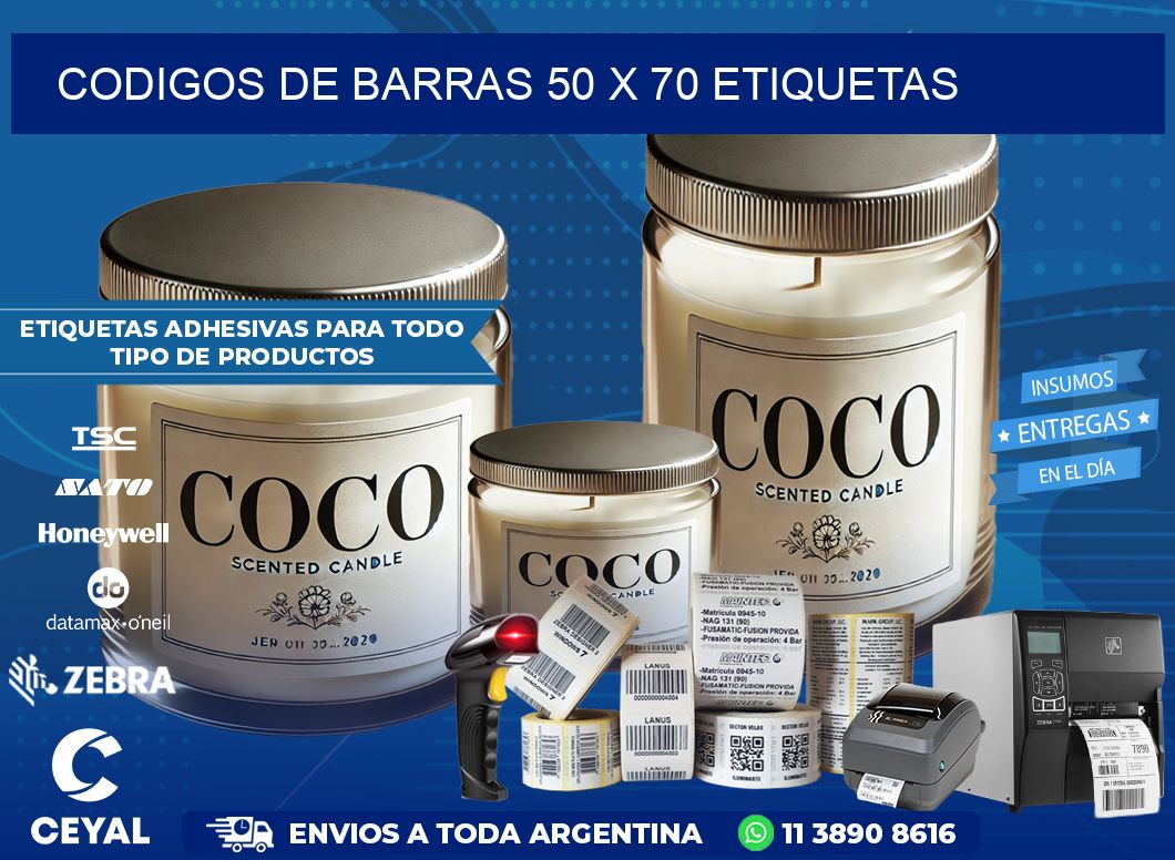 codigos de barras 50 x 70 etiquetas