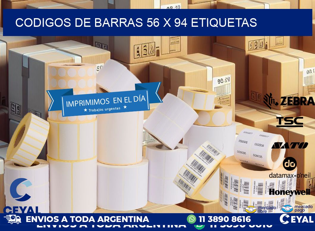 codigos de barras 56 x 94 etiquetas