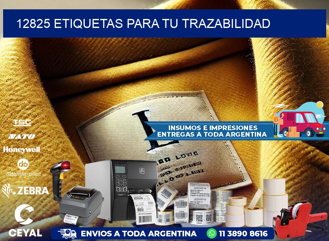 12825 etiquetas para tu trazabilidad