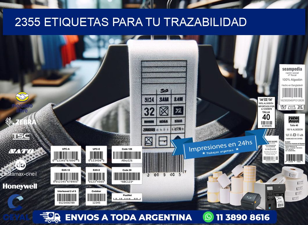2355 etiquetas para tu trazabilidad