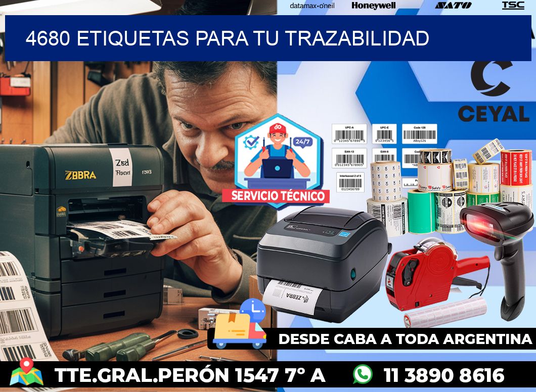 4680 etiquetas para tu trazabilidad