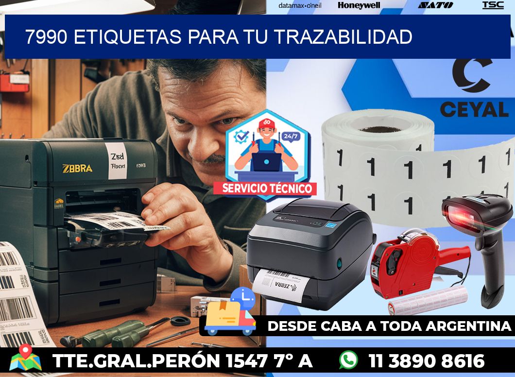 7990 etiquetas para tu trazabilidad