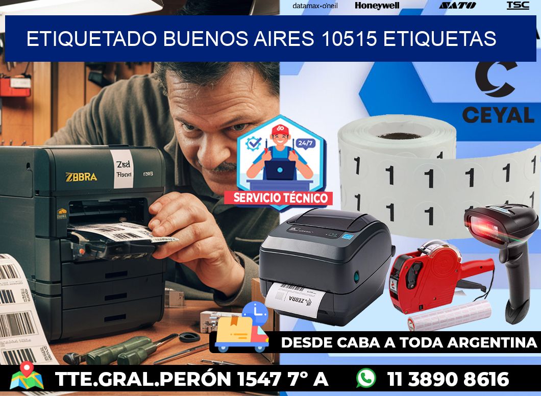 etiquetado buenos aires 10515 etiquetas