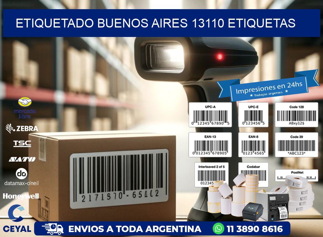 etiquetado buenos aires 13110 etiquetas