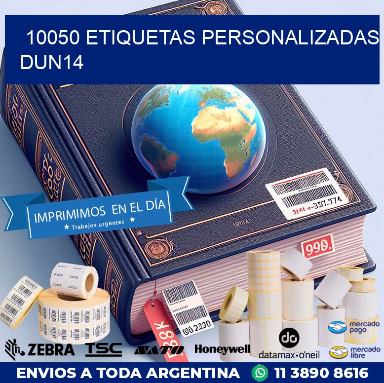 10050 Etiquetas personalizadas dun14