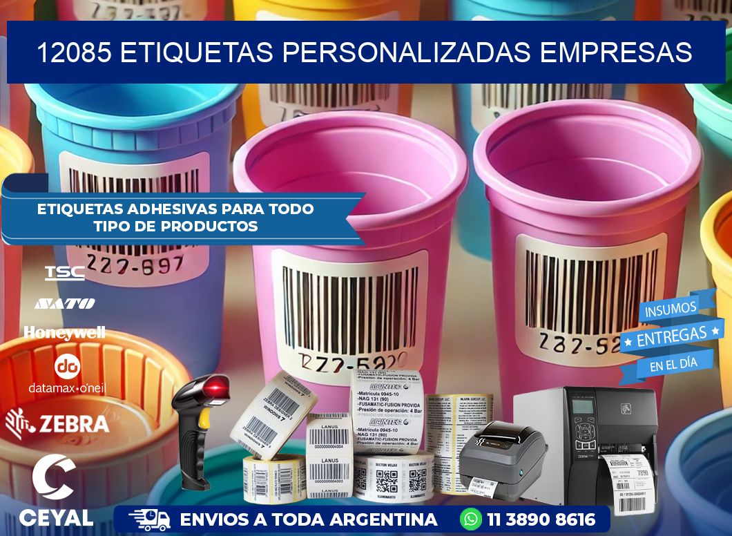 12085 Etiquetas personalizadas empresas