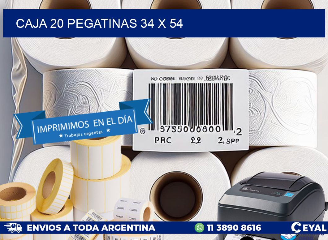 CAJA 20 PEGATINAS 34 x 54