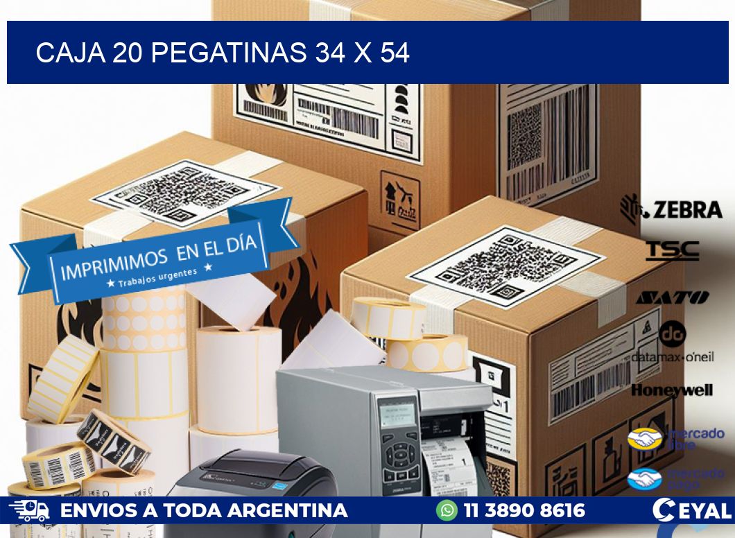 CAJA 20 PEGATINAS 34 x 54