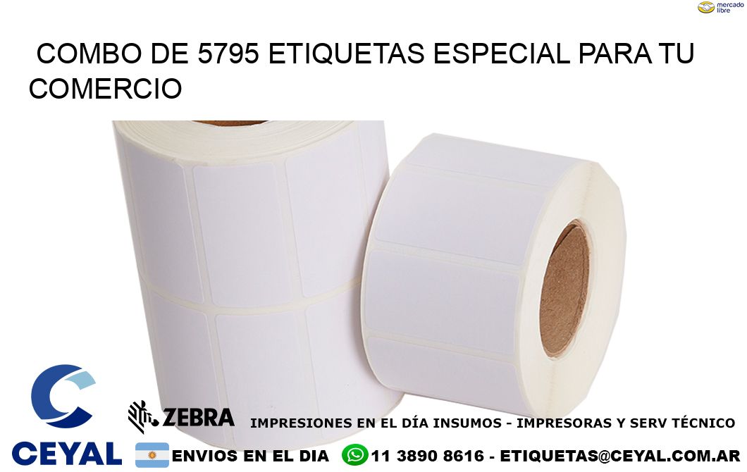 Combo de 5795 etiquetas especial para tu comercio