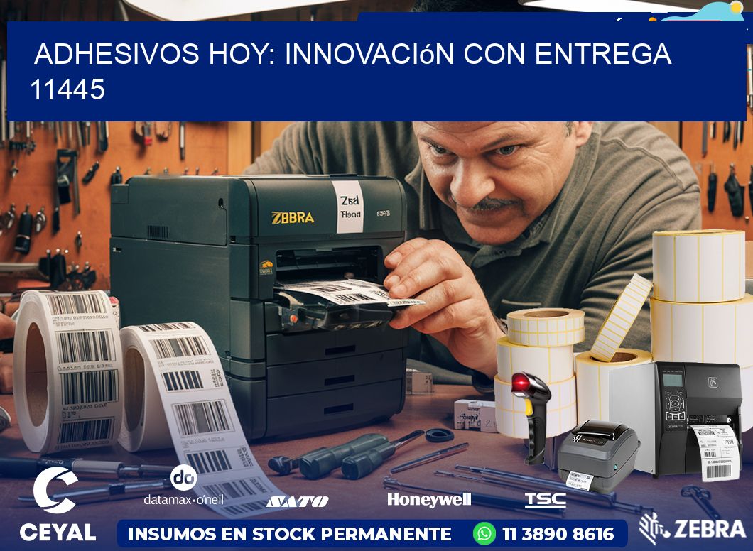 Adhesivos Hoy: Innovación con Entrega 11445