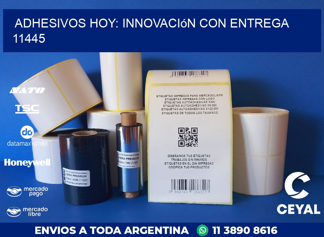 Adhesivos Hoy: Innovación con Entrega 11445