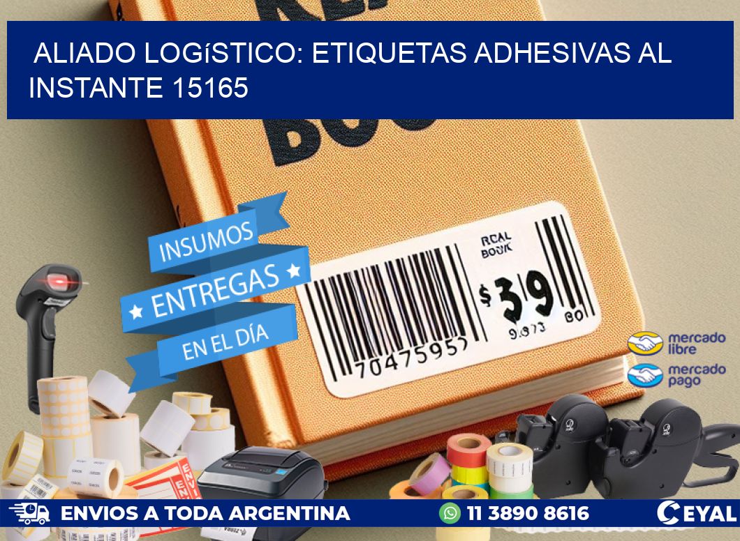 Aliado Logístico: Etiquetas Adhesivas al Instante 15165