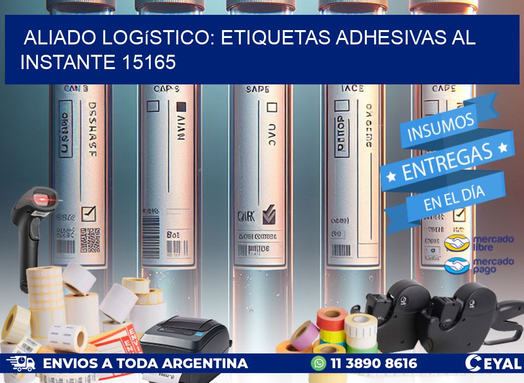 Aliado Logístico: Etiquetas Adhesivas al Instante 15165