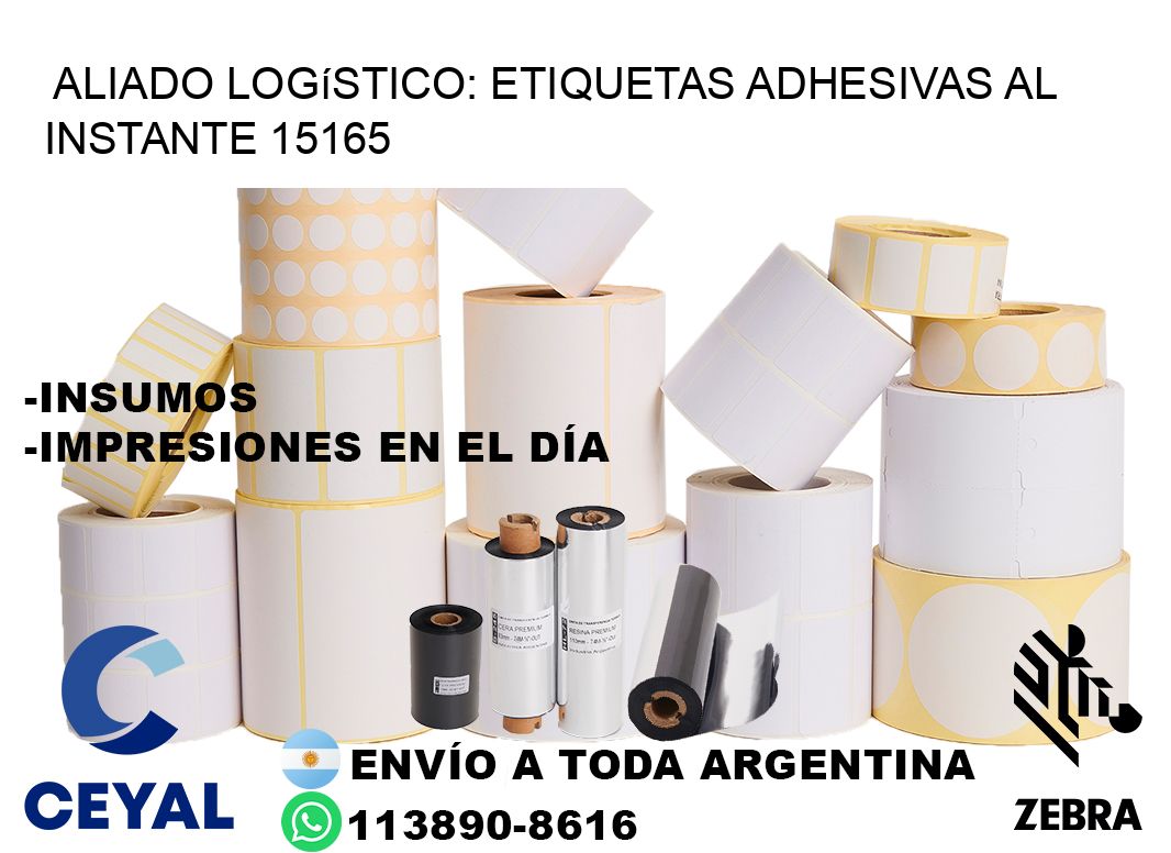 Aliado Logístico: Etiquetas Adhesivas al Instante 15165