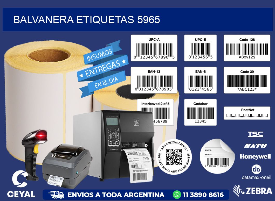 Balvanera etiquetas 5965