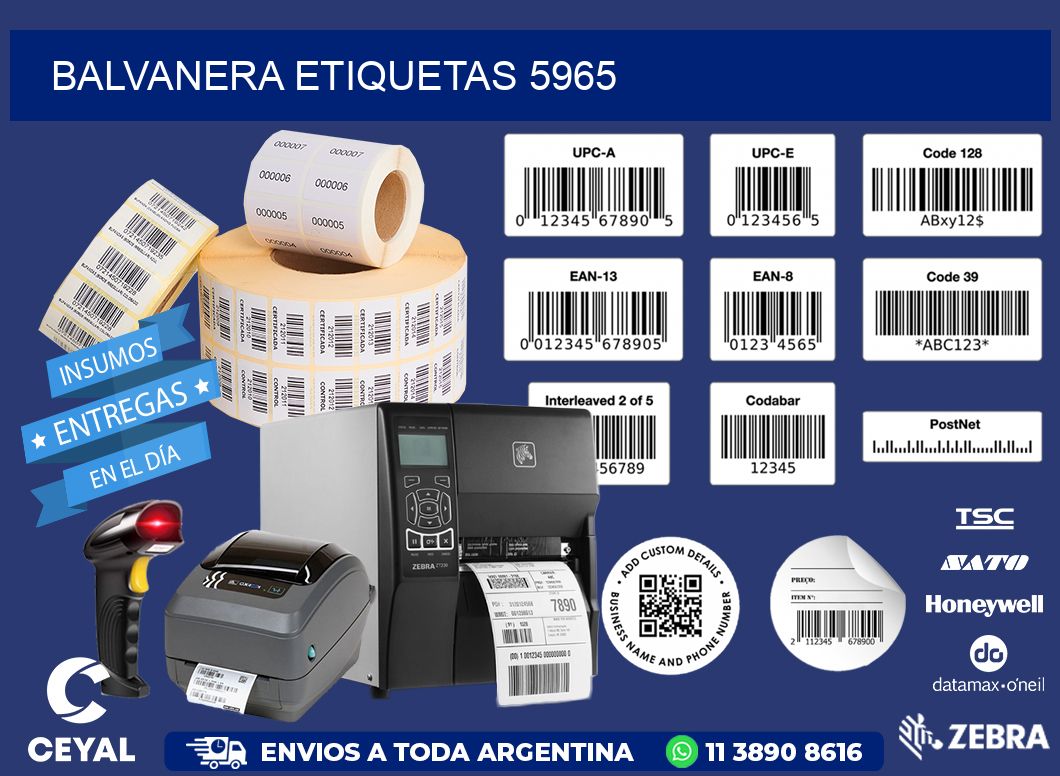 Balvanera etiquetas 5965