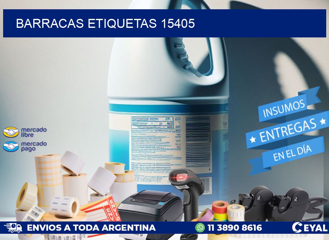 Barracas etiquetas 15405