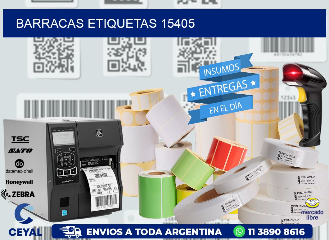 Barracas etiquetas 15405