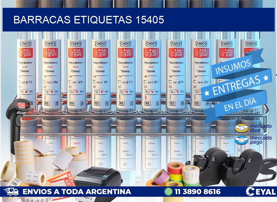 Barracas etiquetas 15405
