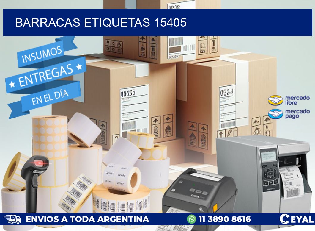 Barracas etiquetas 15405