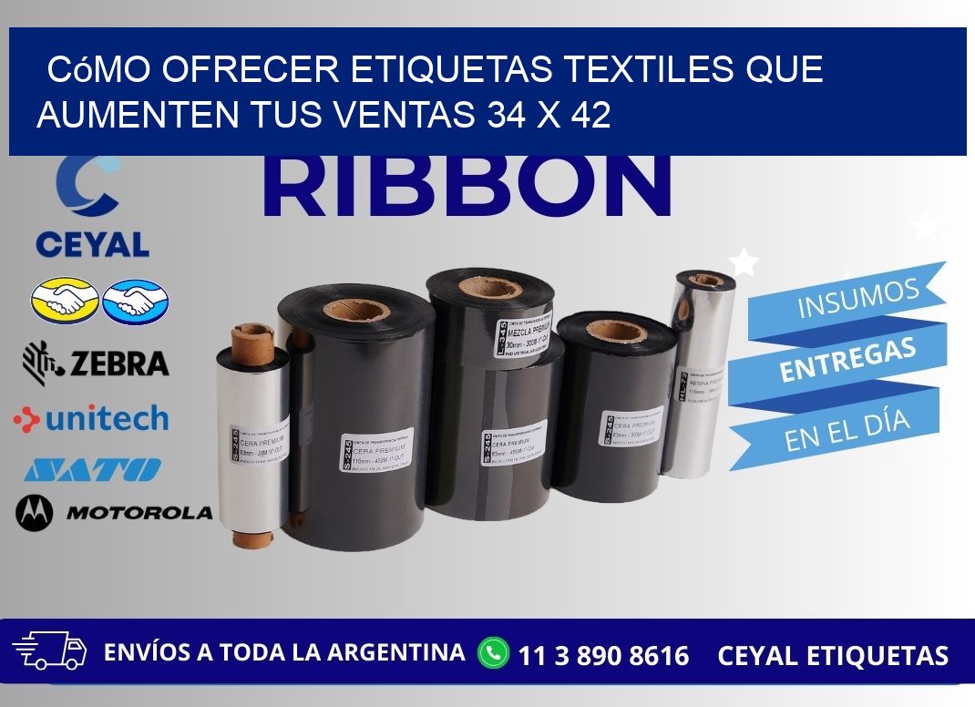 Cómo Ofrecer Etiquetas Textiles que Aumenten tus Ventas 34 x 42