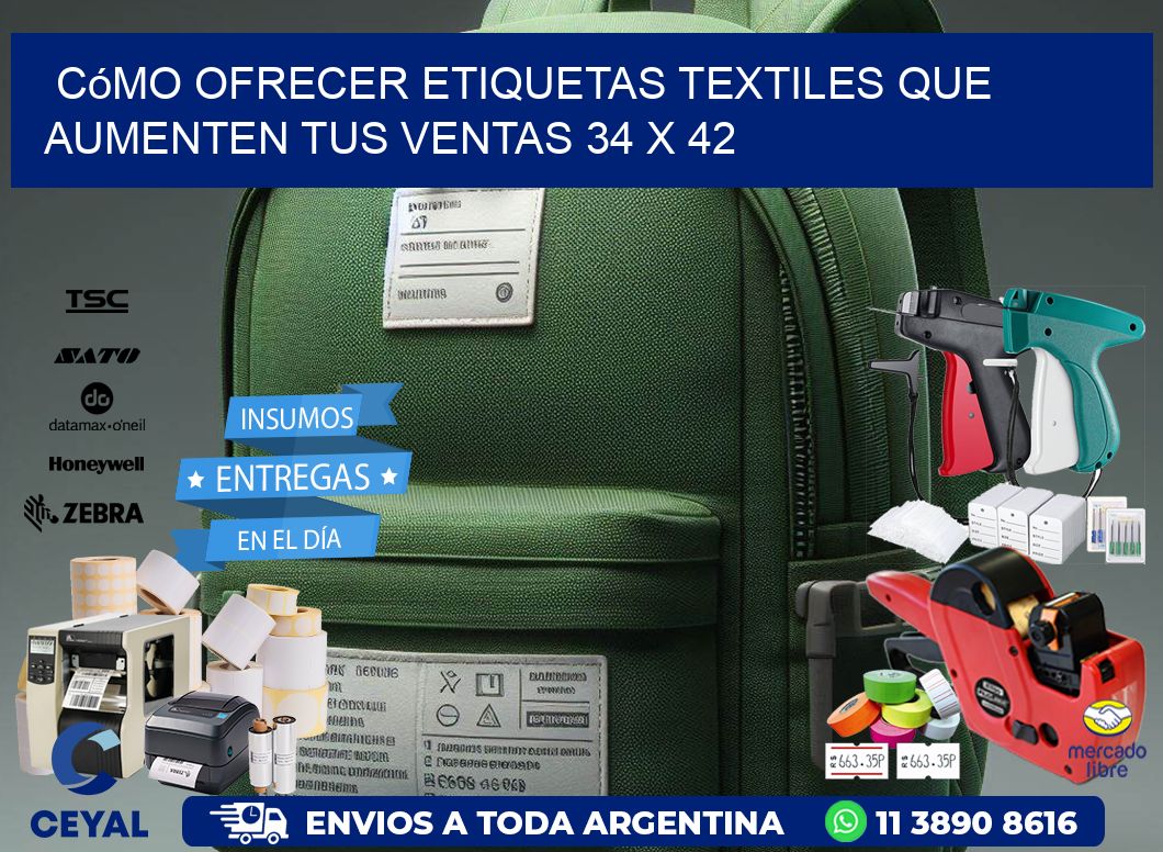 Cómo Ofrecer Etiquetas Textiles que Aumenten tus Ventas 34 x 42