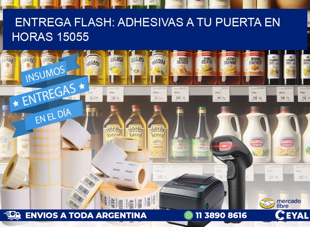 Entrega Flash: Adhesivas A Tu Puerta en Horas 15055