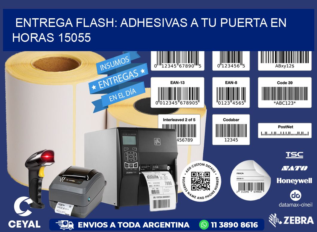Entrega Flash: Adhesivas A Tu Puerta en Horas 15055